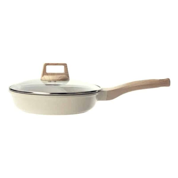 Boreine Set de 3 sartenes de aluminio – Beige - Afbeelding 2