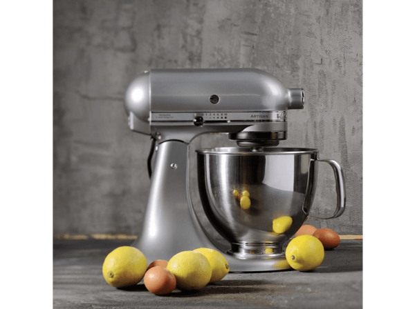 KITCHENAID 5KSM125EQG ARTISAN – Robot de cocina Liquid Graphite (capacidad del bol: 4,8 litros, 300 vatios) - Afbeelding 3
